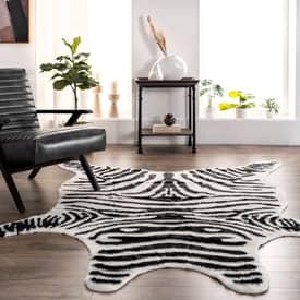 Zebra carpet deals