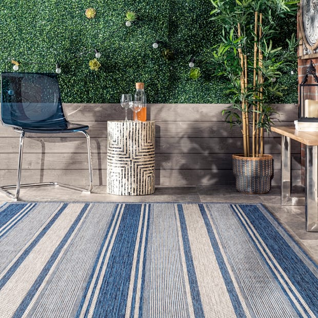 Tuareg Border Stripe Indoor/Outdoor Rugs – Portico Shop