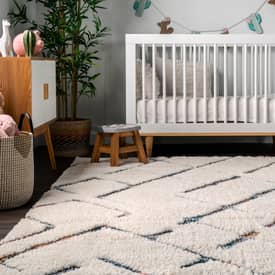 Baby souk wool nursery sales rug