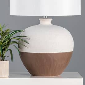 ceramic vase table lamp