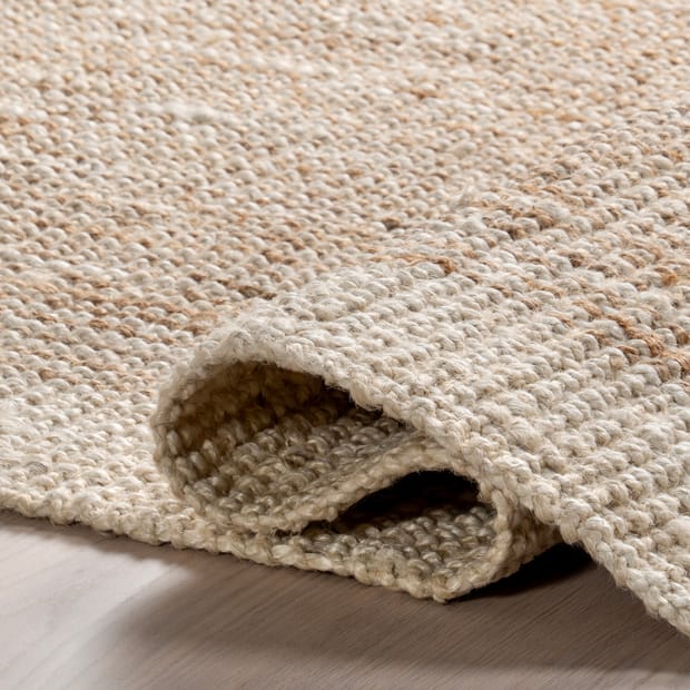 Ivory Patricia Jute and Wool Area Rug