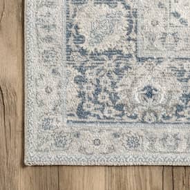 Lauren Liess x Rugs USA Bayberry Vintage Washable Light Blue Rug