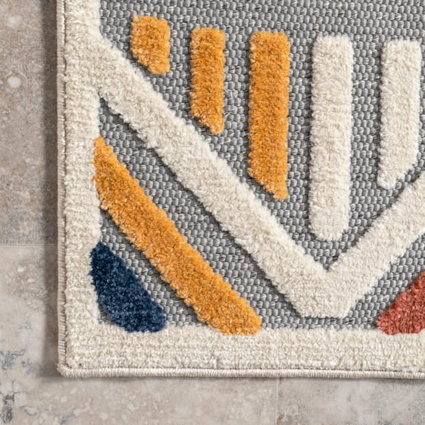 Graphic Arches Outdoor Rug