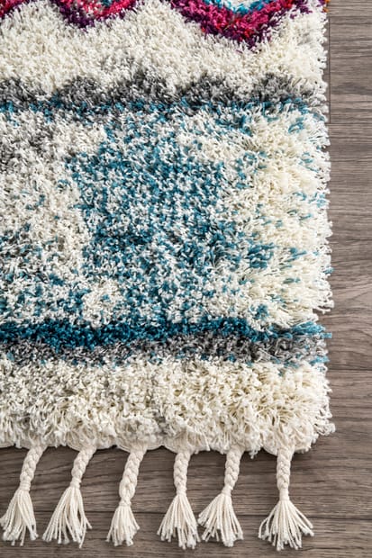 Ambiant Pet Friendly Solid Color Area Rug Teal -4' Square