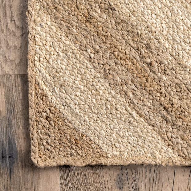 Lara Natural Braided Jute Rug