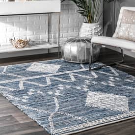 5 x 8 blue rug