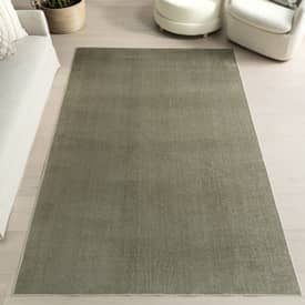 Sage Green Nori Lustered Solid Washable Area Rug