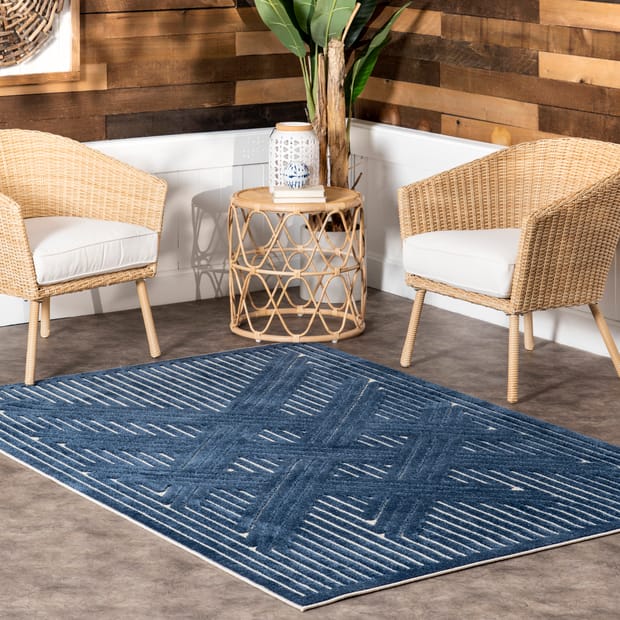 Hudson Bubble Stripe Indoor/Outdoor Rug – Portico Shop