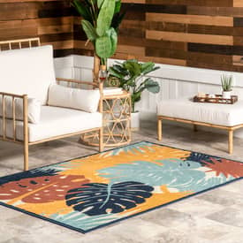 Tropical deals area rugs