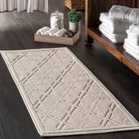 ivory bath mats