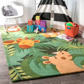 Kids store safari rug