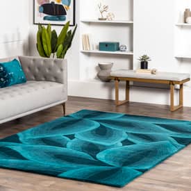 Teal rug outlet living room