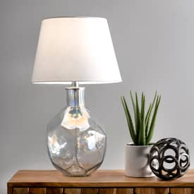 glass bowl table lamp