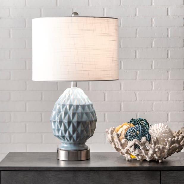 StyleCraft Mini Ardichoke Table Lamp - Off-White