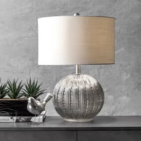 silver ball table lamp