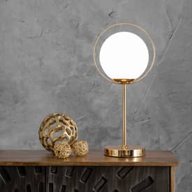 halo globe table lamp