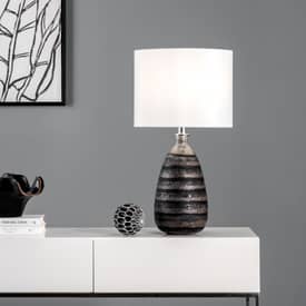 ombre glass table lamp