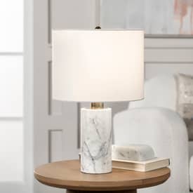 small marble lamp table