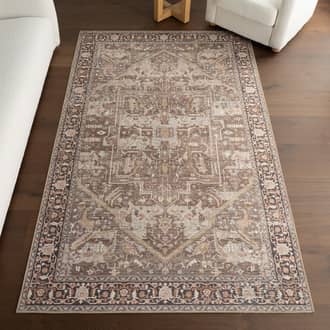 9' x 12' Lilyana Spill Proof Washable Rug secondary image