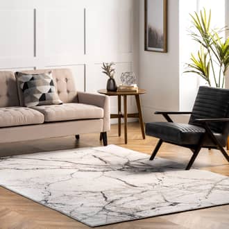 Beige Vesuvius Sophia Marble Abstract rug