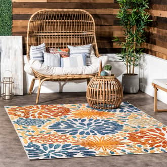 3' x 5' Floral Fireworks Indoor/Outdoor Rug secondary image