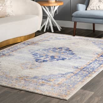 Blue Factoria Dreamy Medallion rug