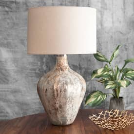 glass vase table lamp