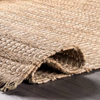 Natural Lauren Liess x Hazel Straw and Seagrass rug