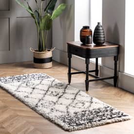 beige shimmer rug