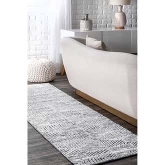 Ivory Tiled Trellis rug