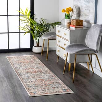 Beige Majesta Croix Medallion rug