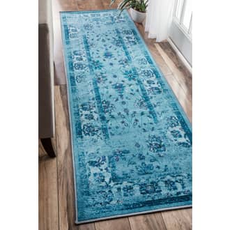 Turquoise Ashlina Persian Vintage rug