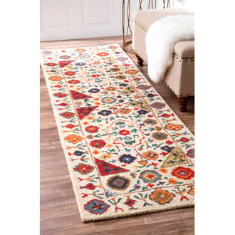 Multi Tikal Wool Floral rug