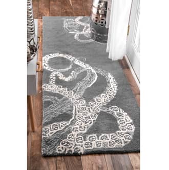 Midnight Sierra Octopus Tail rug