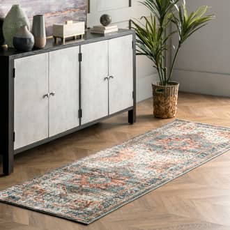 Blue Grandview Helios Medallion rug