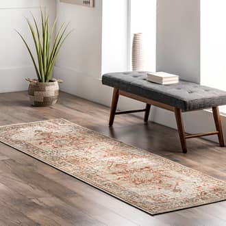 Beige Grandview Helios Medallion rug