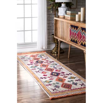 Multi Pergamon Maypole Diamonds rug