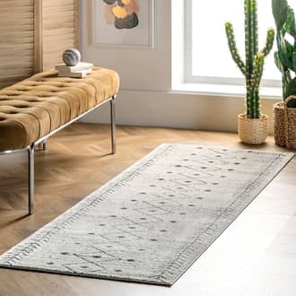 Ivory Primavera Spotted Helix rug