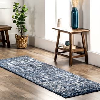 Blue Primavera Rowan Vintage Geometric rug