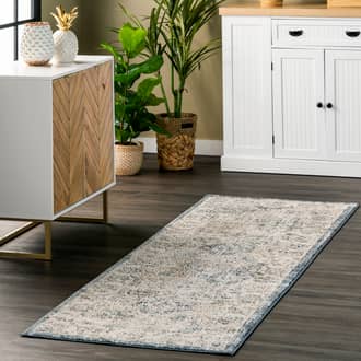 Blue Caprona Timeworn Trellis rug