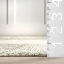 Anthelix Nori Lustered Solid Washable Sage Green Rug