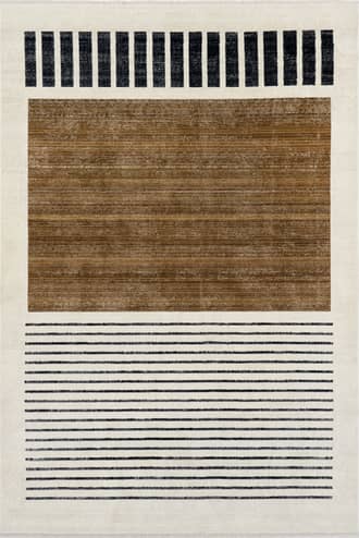 6' 5" Anette Block Striped Rug primary image