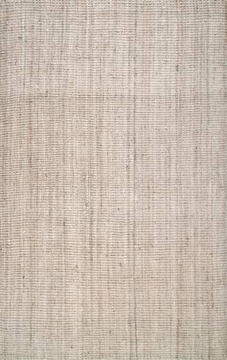 3' x 5' Handwoven Jute Ribbed Solid Rug primary image