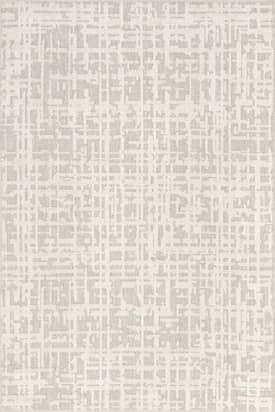 Beige Helga Abstract Washable Area Rug