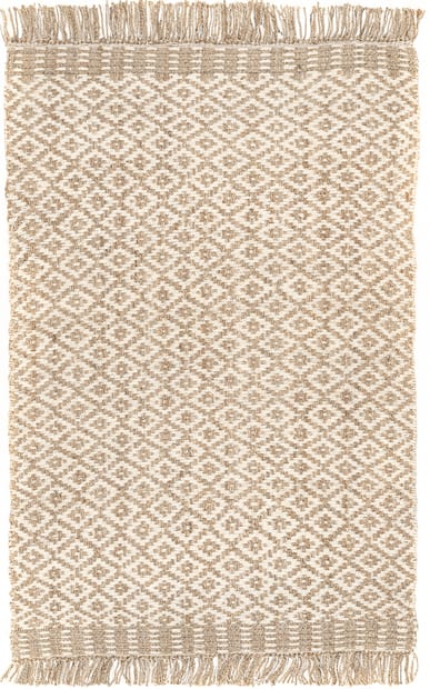 Jute Round Floor Mat, Small Circles – Pisarto