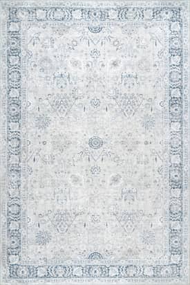 Lauren Liess x Rugs USA Bayberry Vintage Washable Light Blue Rug