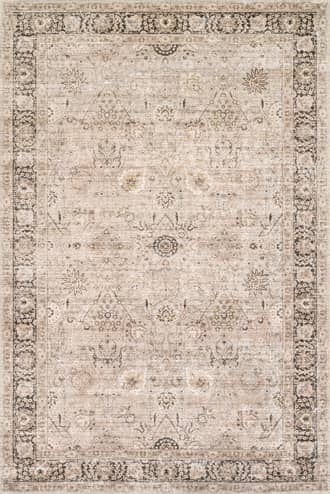 Sand 9' x 12' Bayberry Vintage Washable Rug swatch