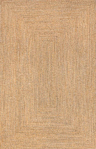 Yellow Everywhere Hand-Braided Indoor/Outdoor Rug swatch