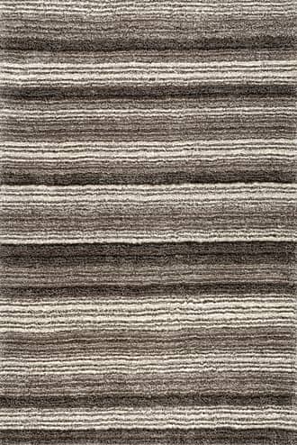 2' x 3' Striped Shaggy Rug primary image