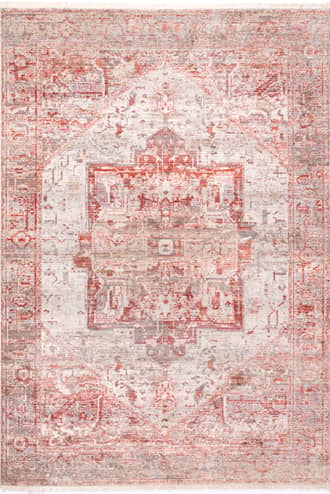 Red 2' 6" x 6' Forever Vintage Rug swatch